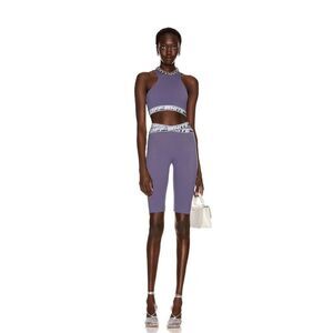 OFF-WHITE Athleisure‎ Logo Band Short in Grey